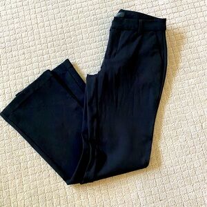 Liverpool flared black trousers, size 4